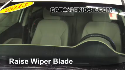 2013 Kia Rio LX 1.6L 4 Cyl. Sedan Windshield Wiper Blade (Front) Replace Wiper Blades